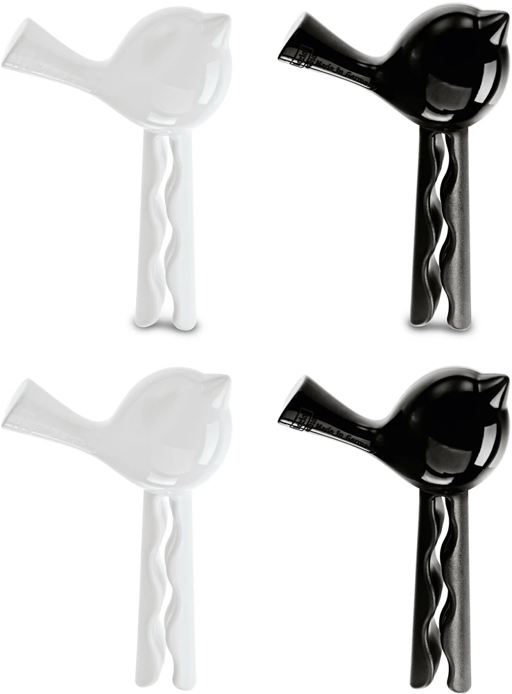 Koziol fresh food pegs Piep juodas/baltas 4 dalys