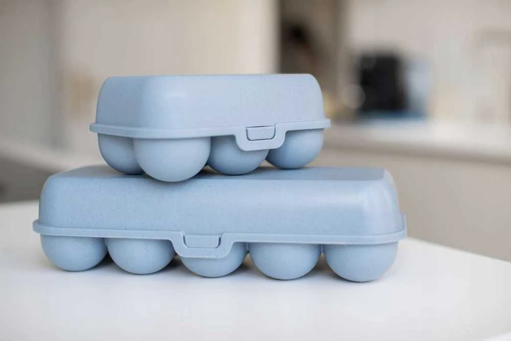 PIECES EGGS TO GO MINI kiaušinių konteineris, 6 vnt., KOZIOL