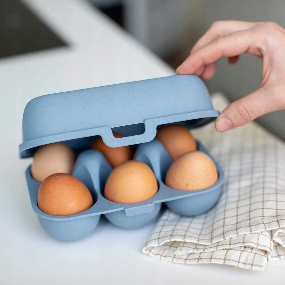 PIECES EGGS TO GO MINI kiaušinių konteineris, 6 vnt., KOZIOL