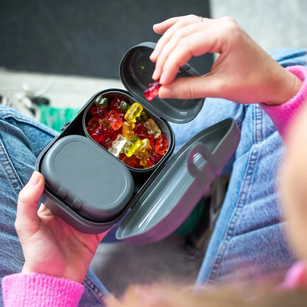 Koziol Pietų dėžutė PASCAL READY MINI, 3 indelių rinkinys, KOZIOL