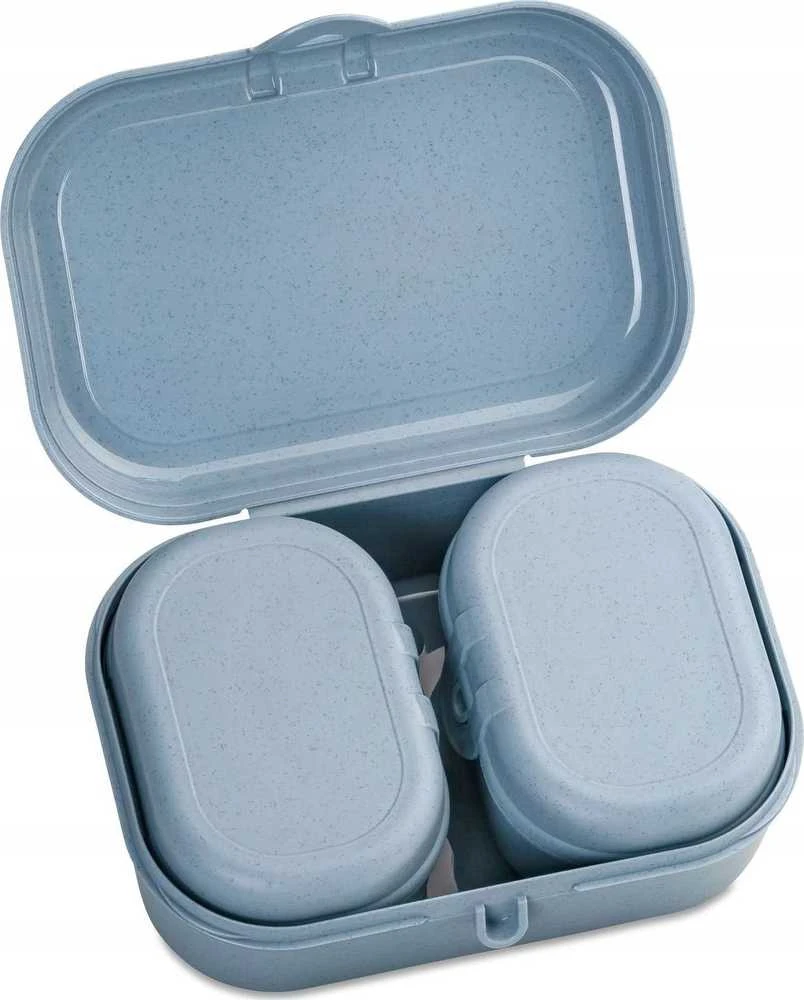 Koziol Pietų dėžutė PASCAL READY MINI, 3 indelių rinkinys, KOZIOL