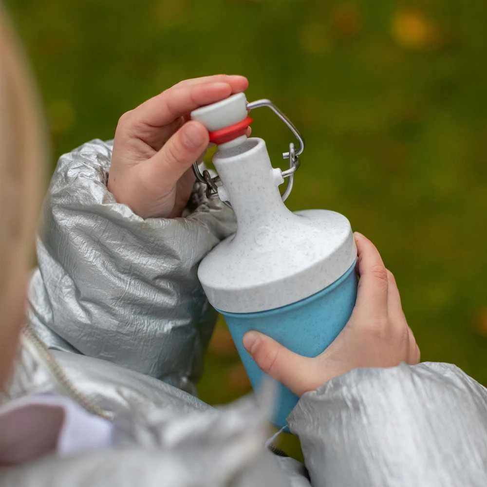 Gertuvė PLOPP TO GO vandens butelis, sandarus kamštis, 200 ml, KOZIOL