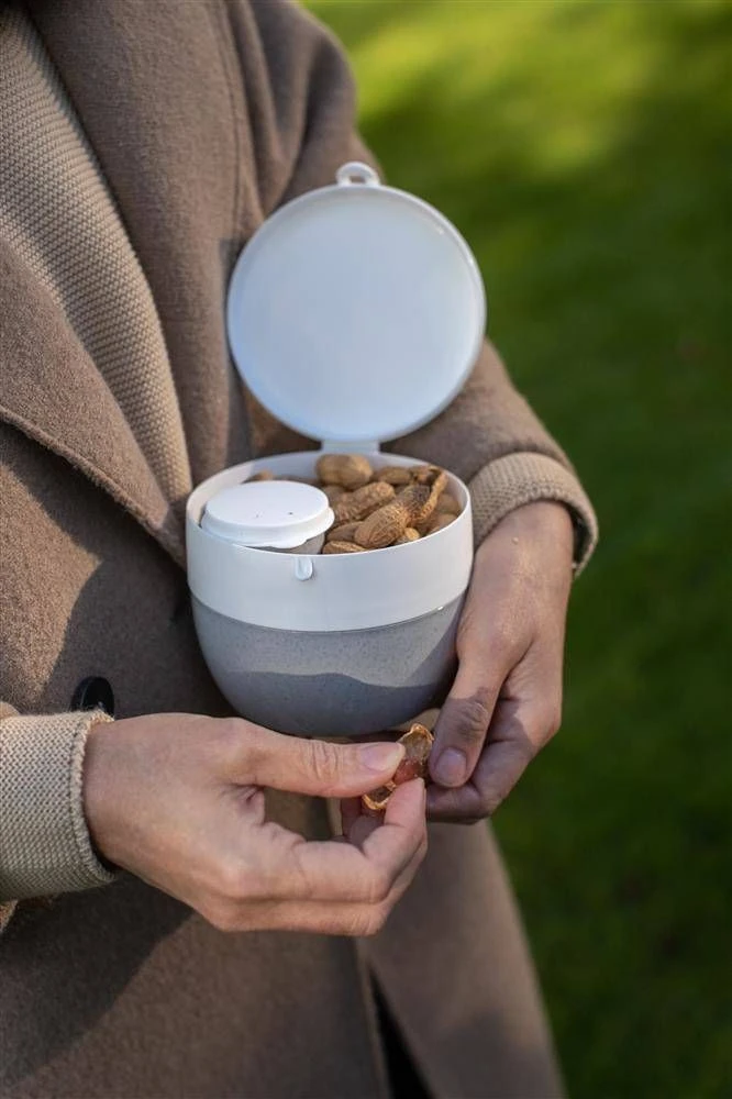 Koziol Pojemnik apvalus Bentobox M org. Pilkas 3197670