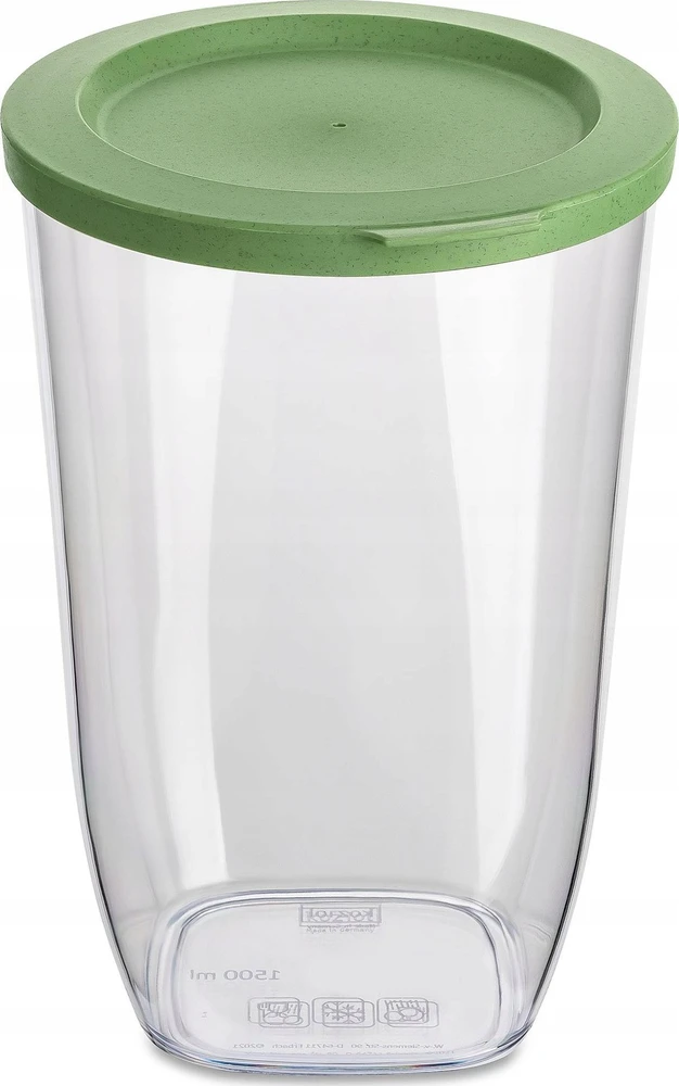 CONNECT plastikinis indas biriems maisto produktams, sandarus, 1500 ml, KOZIOL