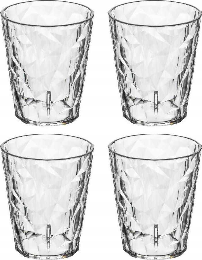 CLUB NO.1 superglas sodo stiklinių rinkinys, 250 ml, 4 vnt., KOZIOL