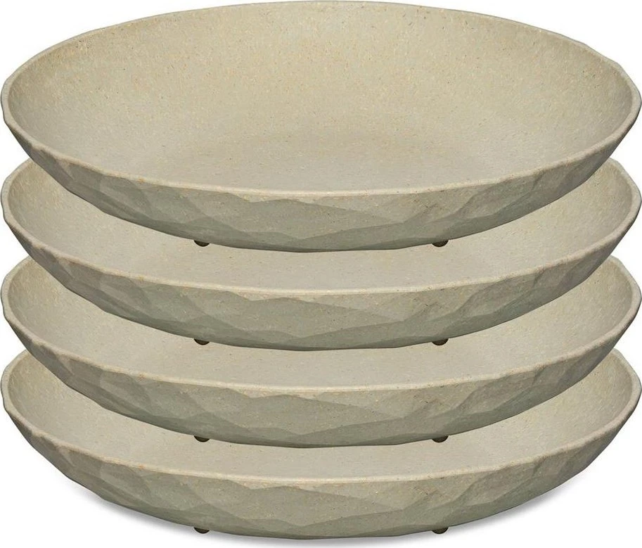 PIECES Lėkštė, gili, CLUB, Ø 22 cm, 4 vnt., KOZIOL