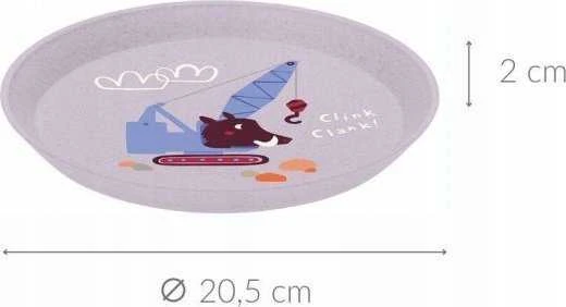 Koziol DREAMS vaikiška lėkštė, Ø 20,5 cm, OŽKA