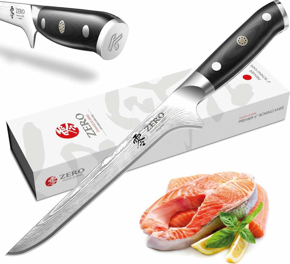 Kozygear KozyGear Premier 6'' 25cm Ausbeinmesser Japan. Superstahl