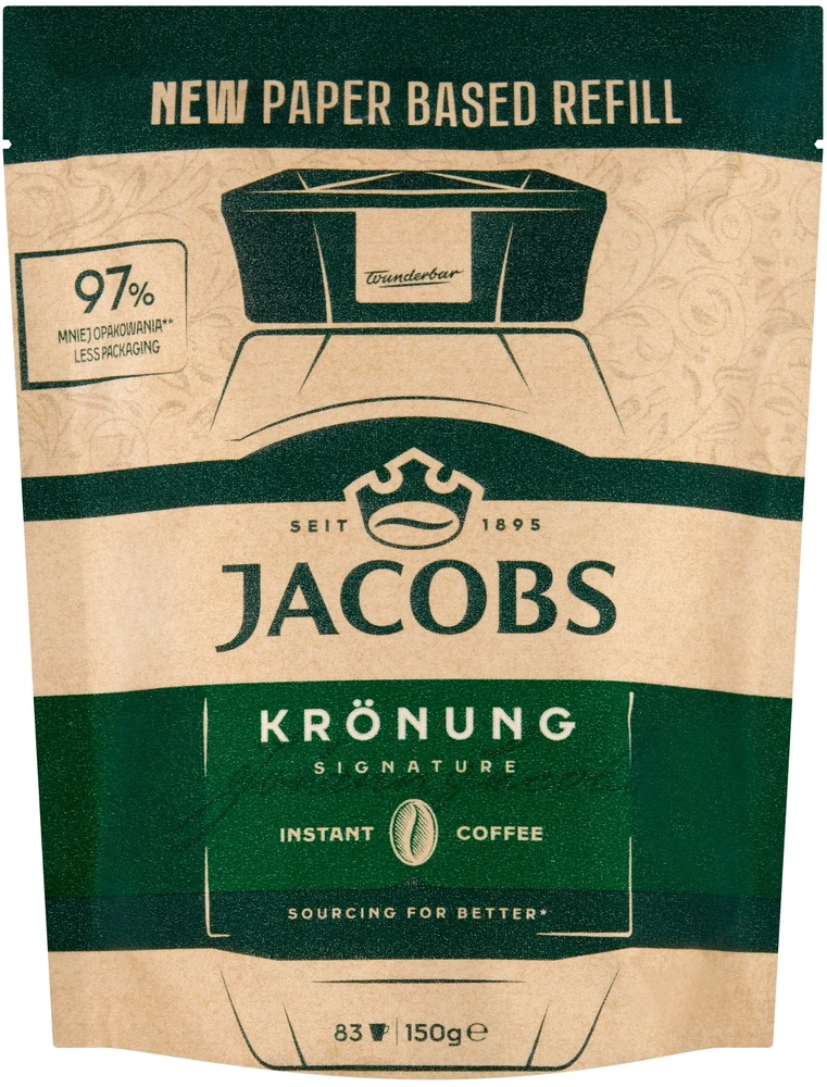 Kraft Foods Jacobs Kronung tirpios kavos milteliai 150 g