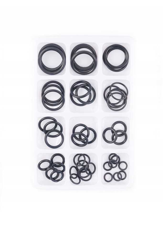 Kraft&Dele Guminių tarpiklių rinkinys 50 vnt. Oringai O-RING