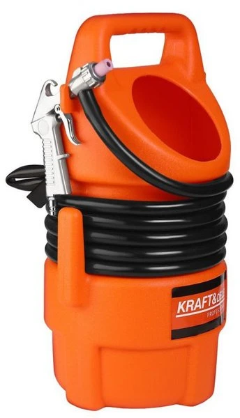 „Kraft&Dele“ smėliasrovė su sifonu 10 l (KD5932)