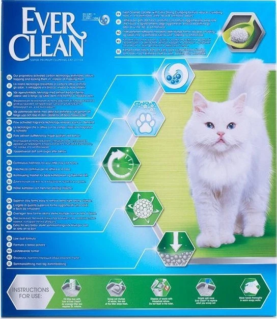 Kraikas dla kota Everclean Everclean Ever Clean ypač stiprus kvapas 10 l