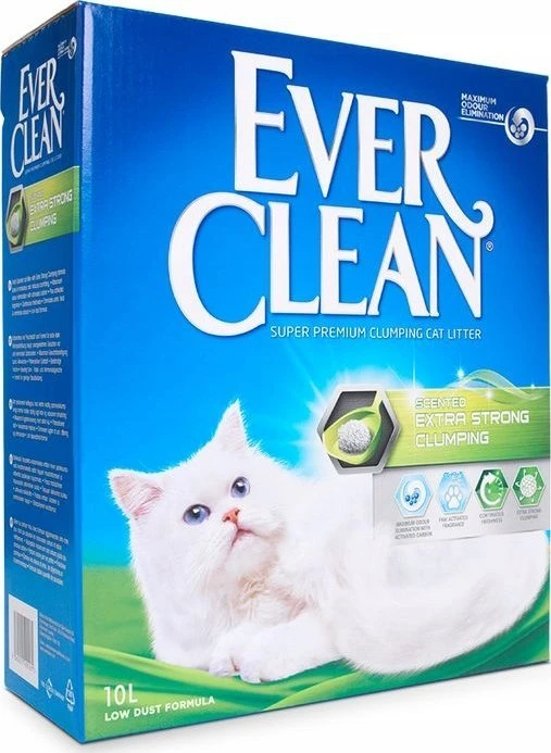 Kraikas dla kota Everclean Everclean Ever Clean ypač stiprus kvapas 10 l