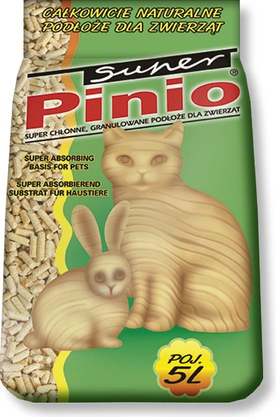 Certech kačių kraikas Super Pinio Natural 5 l - medinis kačių kraikas