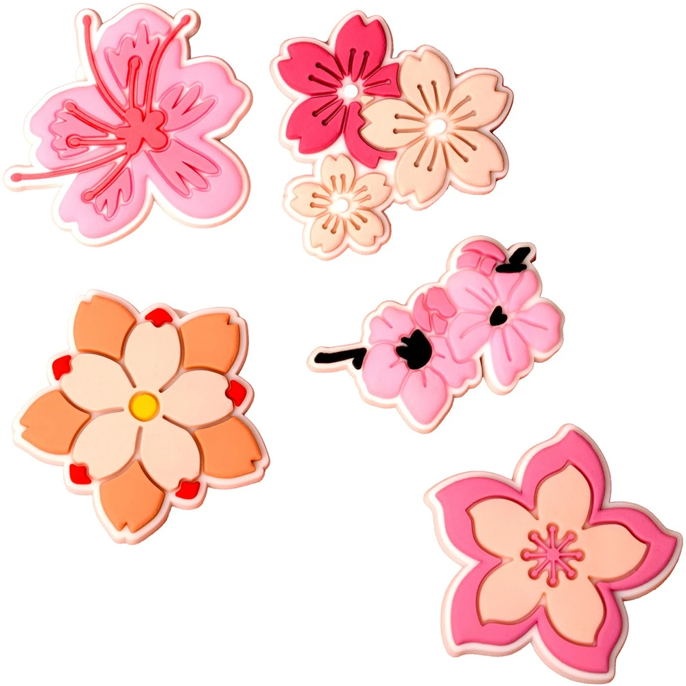 TFO 3D lipdukas Rožinė blossom 5 vnt. rinkinys