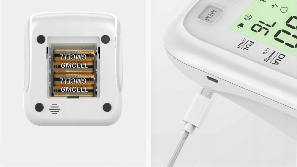 Kraujospūdžio matuoklis Jumper JPD-HA120 Bluetooth balta