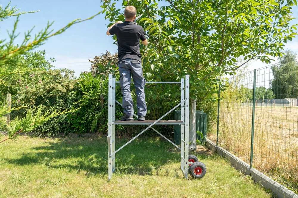Hailo pastoliai HobbyStep H3 / plieniniai / 2x5 laipteliai