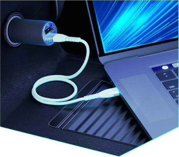 Įkroviklis automobilinis 3mk Hyper Car Charger 100W 1xUSB-C + 1xUSB-A