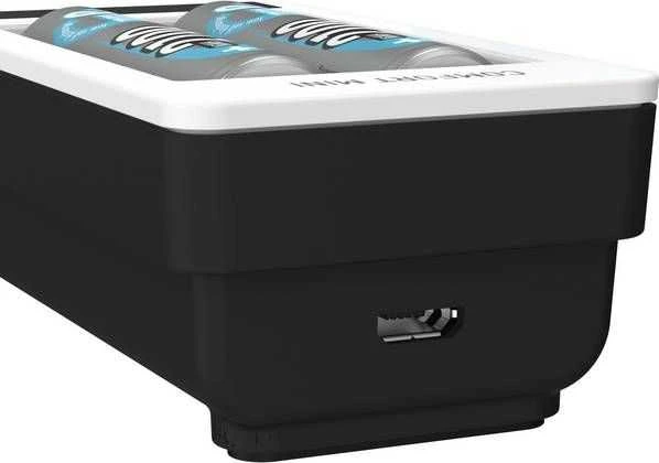 Ansmann Comfort mini įkroviklis su įsk. 2 AA Minjono šikšnosparnis. 2100 mAh