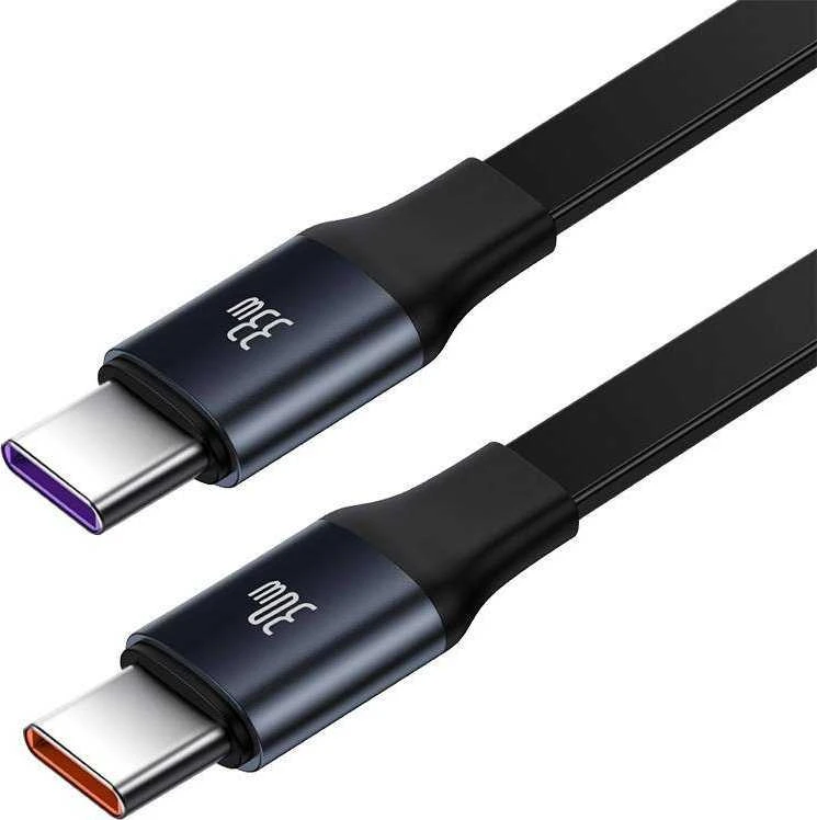 Automobilinis įkroviklis Baseus Enjoyment su kabeliu USB-C, 33W (juodas)