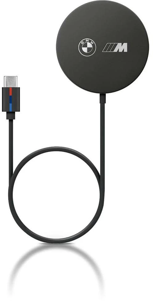 BMW indukcinis įkroviklis BMCBMSPLK 15W MagSafe juodos spalvos M Edition