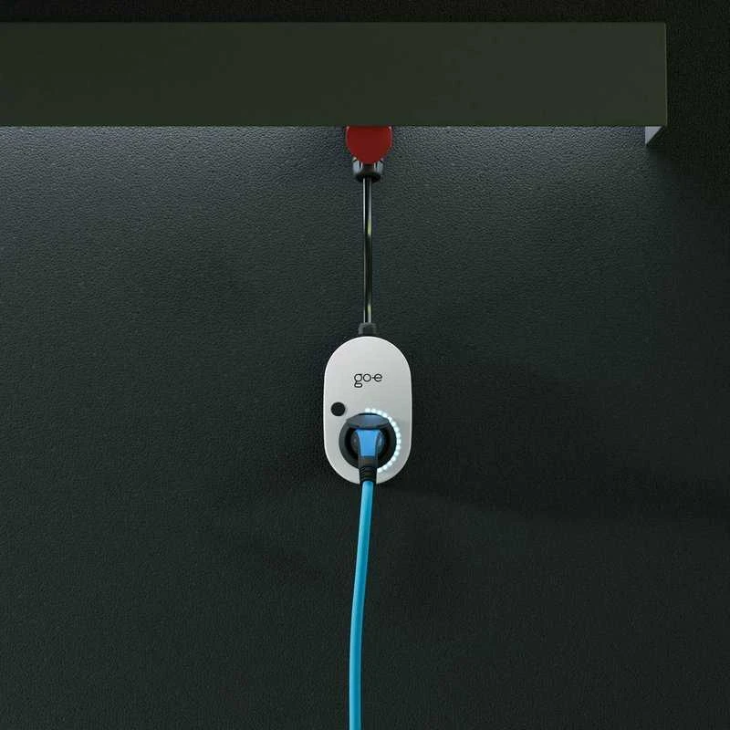 Go Echarger go-e įkroviklis Gemini flex Wallbox, 22kW, 32A CEE raudonas kištukas, baltas