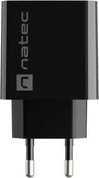 Natec Ribera įkroviklis 1x USB-A 1x USB-C 3 A (NUC-2062)