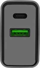 Natec Ribera įkroviklis 1x USB-A 1x USB-C 3 A (NUC-2062)