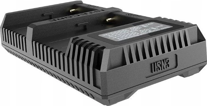 Nitecore USN3 Pro dvigubas įkroviklis, skirtas Sony NP-F serijai