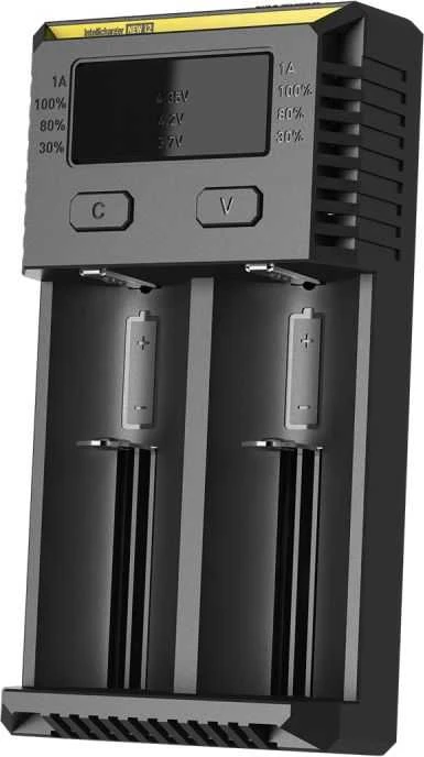 Nitecore New I2 Intellicharger Baterijų Įkroviklis