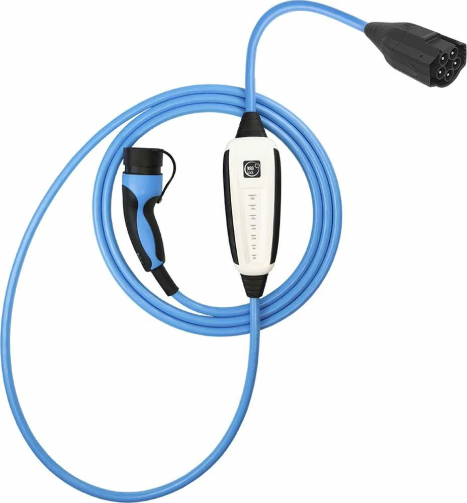 Įkroviklis NRGkick 32A Pure for PV-User WLAN + Bleutooth 22kW 5m (12501000-30001002)