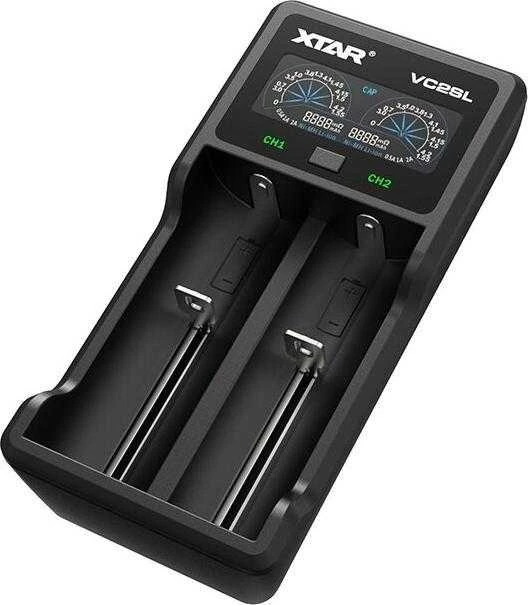 XTAR VC2SL Baterijų įkroviklis