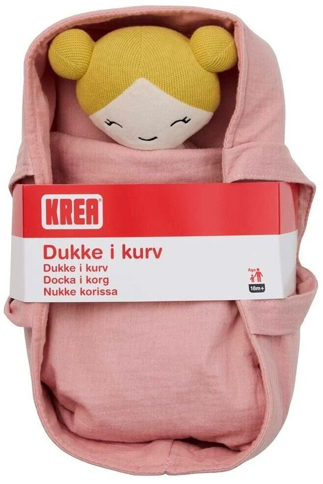 Krea Doll In Basket (36-2038)
