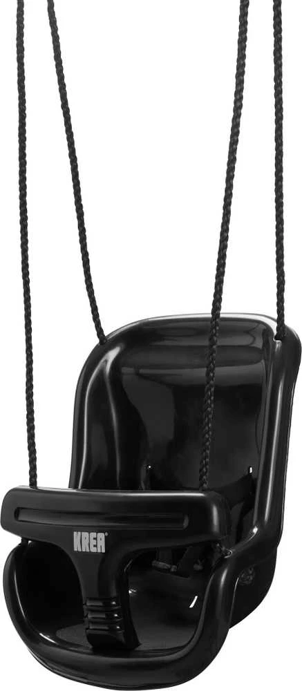 Krea Swing plastikinės sūpynės, Juoda