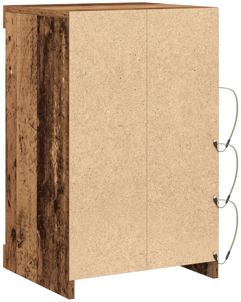 LED Bufetas Senas medis 41 x 37 x 67 cm Apdirbta mediena