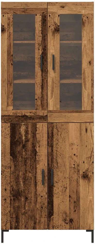 Aukštas spintelė 2 vnt. Sena mediena 69,5 x 34 x 180 cm