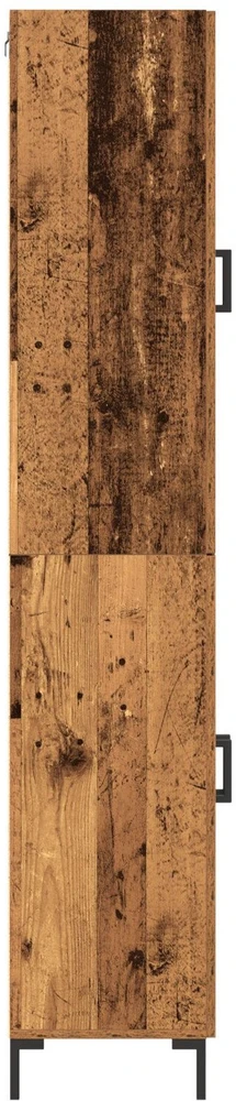 Aukštas spintelė 2 vnt. Sena mediena 69,5 x 34 x 180 cm