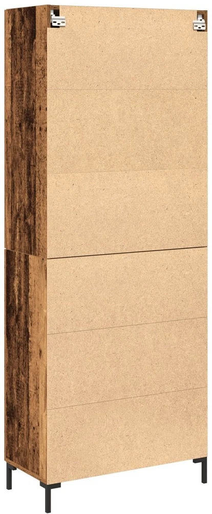 Aukštas spintelė 2 vnt. Sena mediena 69,5 x 34 x 180 cm