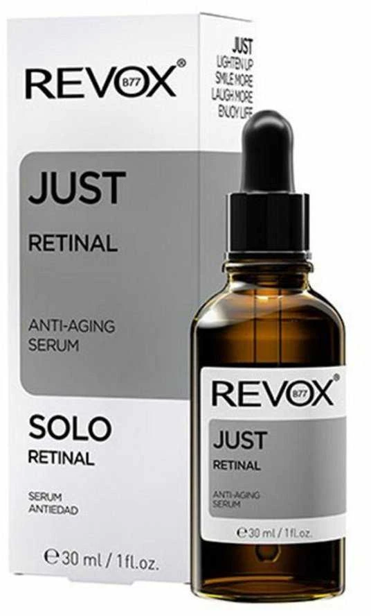 „Revox B77 Just Retinal“ veido ir kaklo odos senėjimą stabdantis serumas, 30 ml