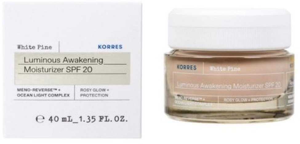 Korres Baltas Pine veido kremas su SPF20 40 ml
