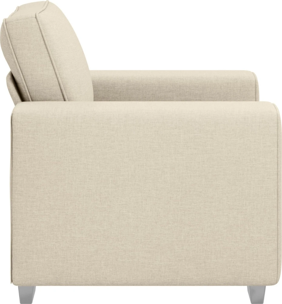 Sofa Kėdė Smėlio 100 cm Lino mišinio audinys
