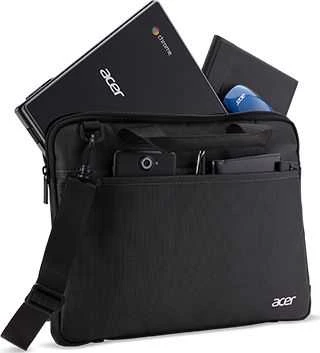 Acer NP.BAG1A.188 kompiuterio dėklas 35,6 cm (14") Portfelis Juoda