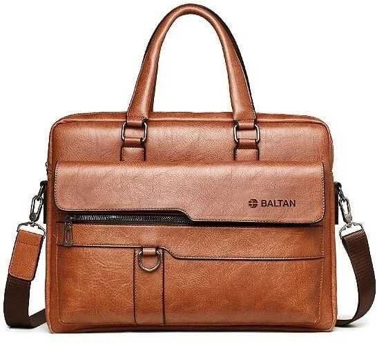 Baltan Krepšys Eco Classic do 15,6"- Brąz