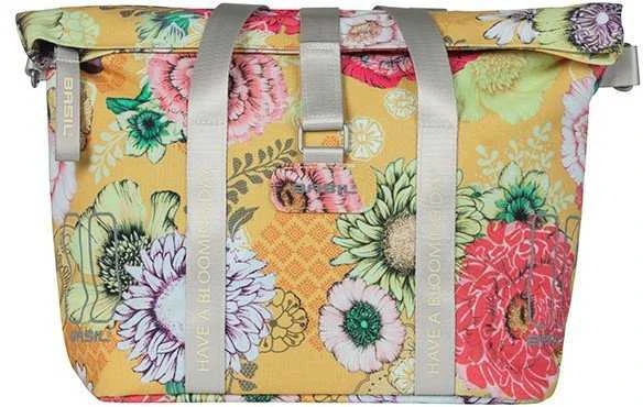 Basil Krepšys su rankine BASIL BLOOM FIELD KF-HOOK sistema, 8-11 l, medaus geltonumo