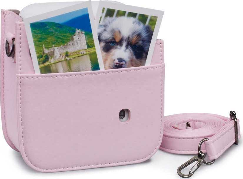 Cullmann RIO Fit 120 rožinis fotoaparato krepšys, skirtas Instax Mini 12
