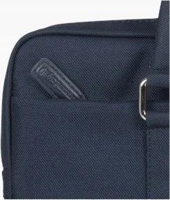 Dbramante1928 Krepšys dbramante Stelvio Slim Bag Pure - Krepšys na laptopa 14'' ze skóry licowej, tamsiai mėlyna