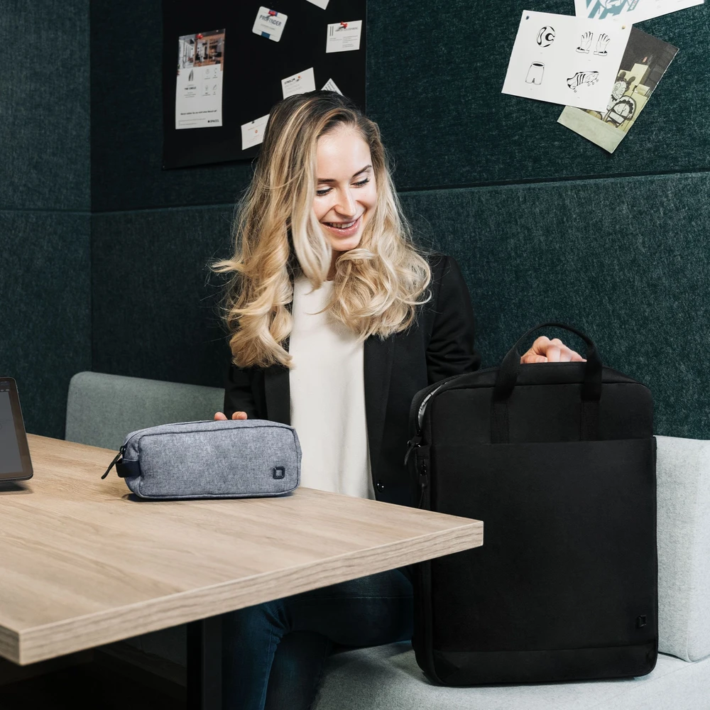 Dicota Eco Accessories Pouch MOTION Mėlyna Denim
