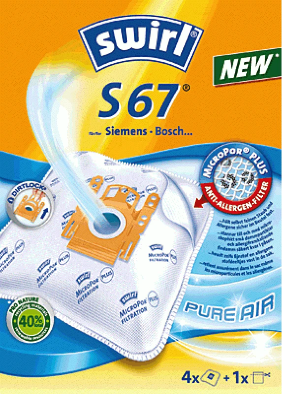 „Swirl S 67 MP Plus AirSpace“.