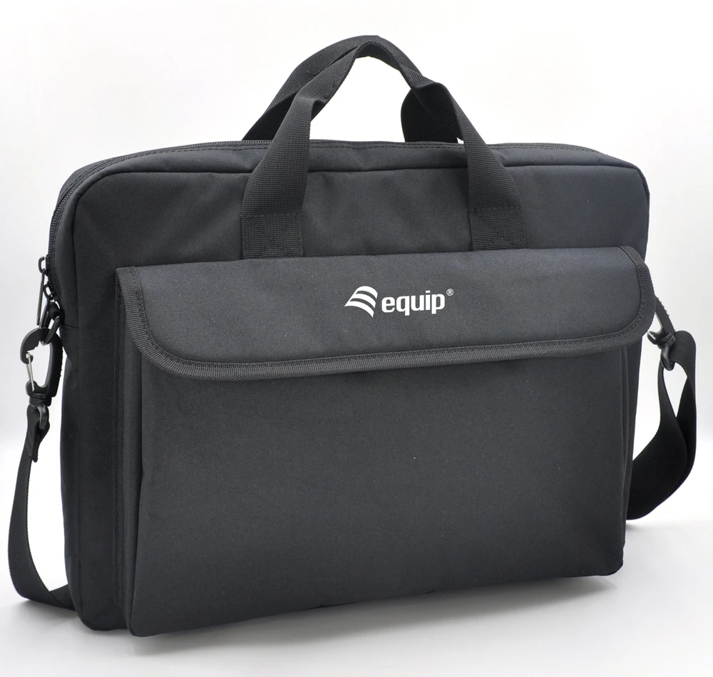 Krepšys Equip Nešiojamas kompiuteris Torebka su logo 15.6'' juoda