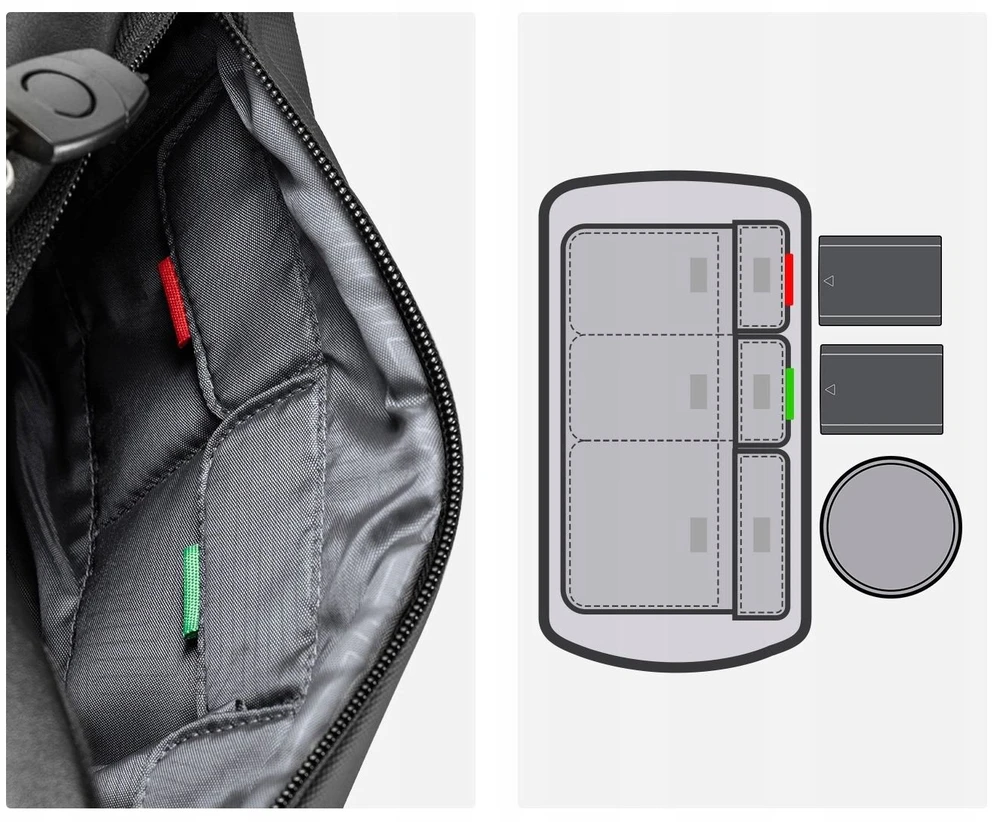 Kf Concept Nuotraukų krepšys 10L K&F Concept Alpha Sling